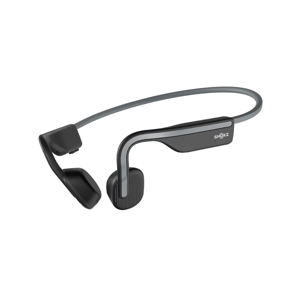 Shokz OpenMove Open-Ear Bluetooth Wireless Headphones Grey