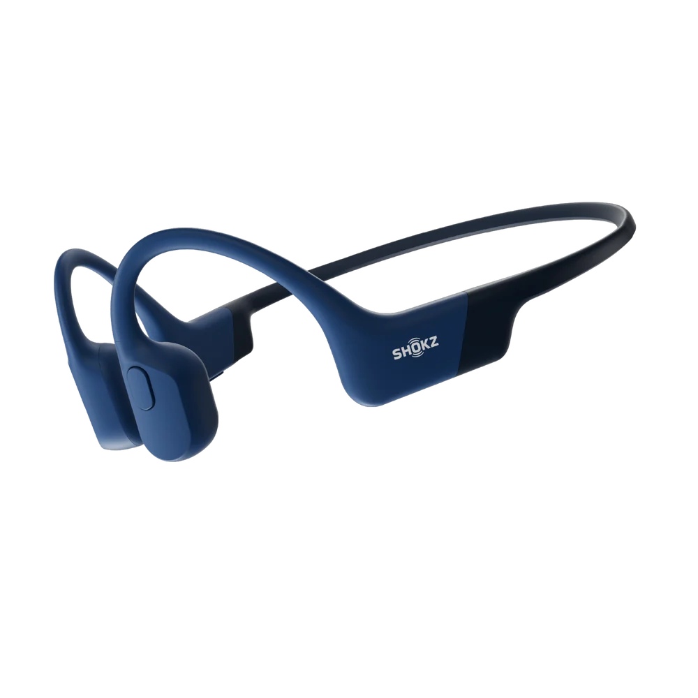 Shokz OpenRun Open-Ear Bluetooth Wireless Headphones Blue