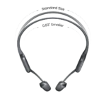 Shokz OpenRun Pro 2 Mini Open-Ear Bluetooth Wireless Headphones Black