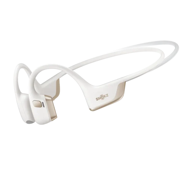 Shokz OpenRun Pro 2 Mini Open-Ear Bluetooth Wireless Headphones Lunar White