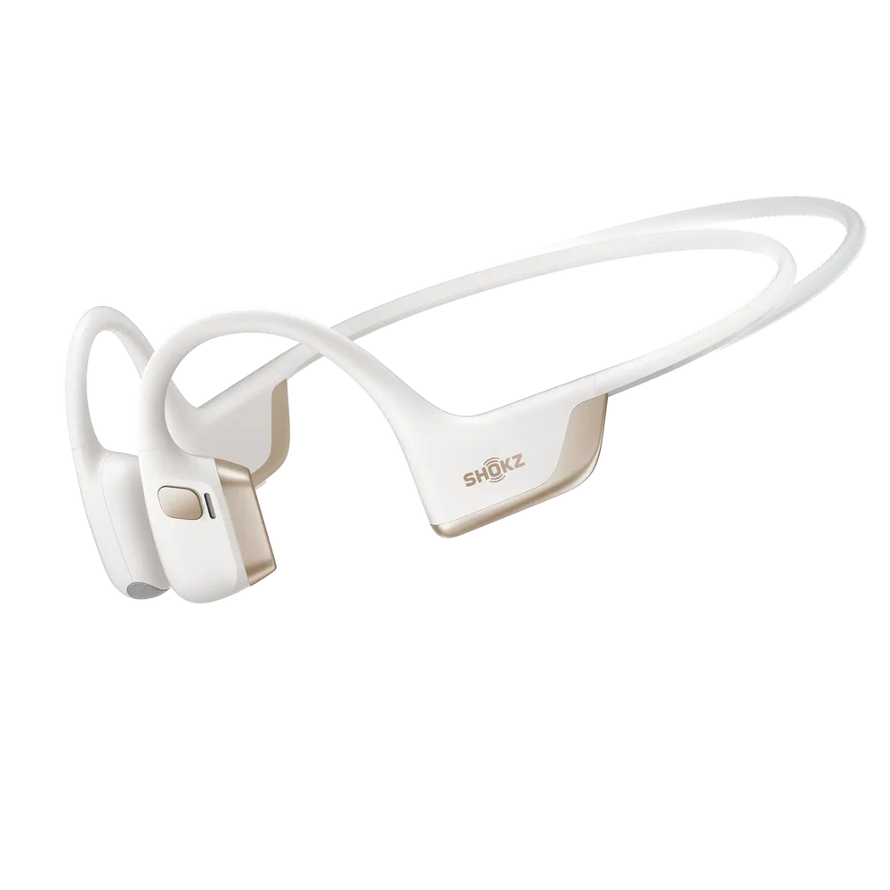 Shokz OpenRun Pro 2 Mini Open-Ear Bluetooth Wireless Headphones Lunar White