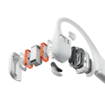Shokz OpenRun Pro 2 Open-Ear Bluetooth Wireless Headphones Silver Shokz OpenRun Pro 2 Open-Ear Bluetooth Wireless Headphones Silver