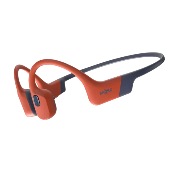 Shokz OpenSwim Pro Open-Ear Bluetooth Swimming Headphones Red