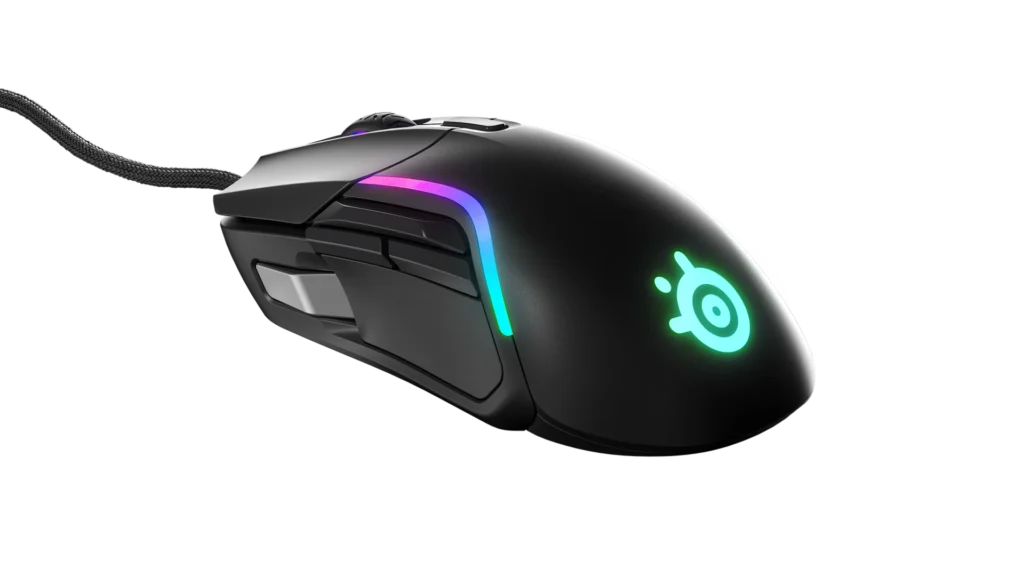 SteelSeries Rival 5 Wired Gaming Mouse Black