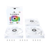 Thermalright TL-C12CW-S X3 120mm ARGB PWM Case Fan – 3-Pack White Thermalright TL-C12CW-S X3 120mm ARGB PWM Case Fan – 3-Pack White