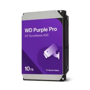 WD Purple Surveillance Hard Drive – 10TB