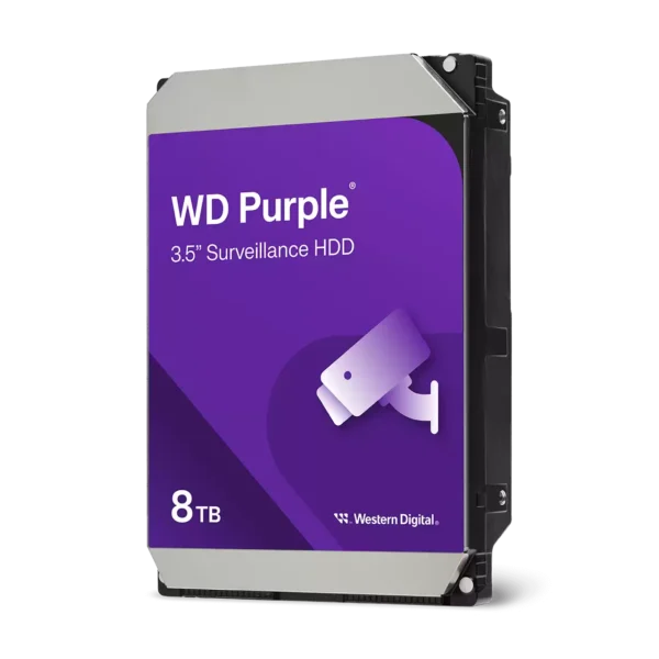 WD Purple Surveillance Hard Drive – 8TB WD Purple Surveillance Hard Drive – 8TB